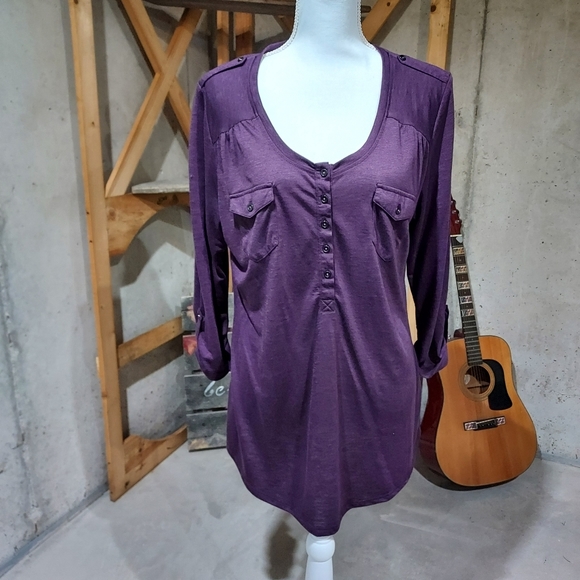 Faded Glory Tops - Womans 1X (16w) Faded Glory